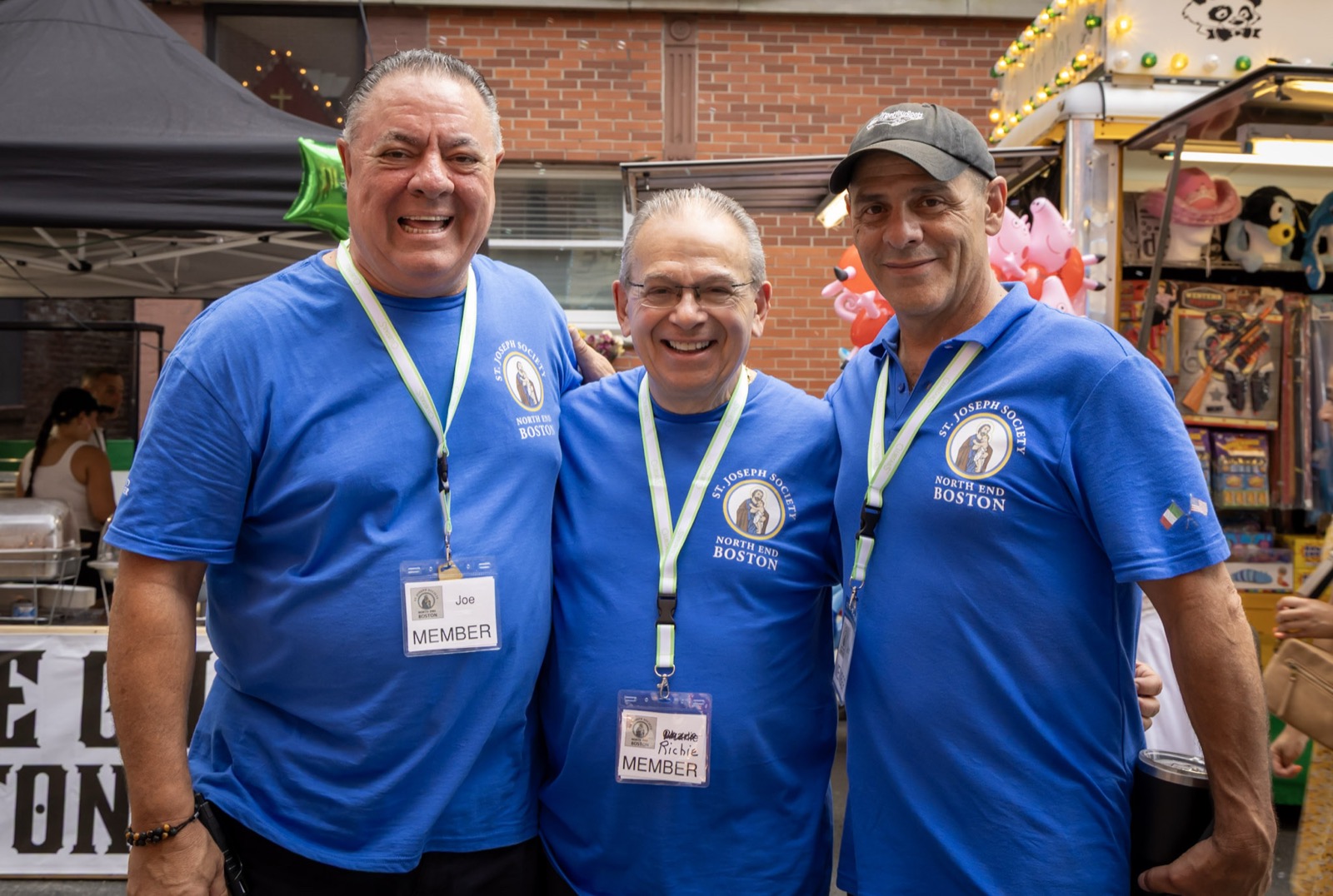 Society members at the Feast